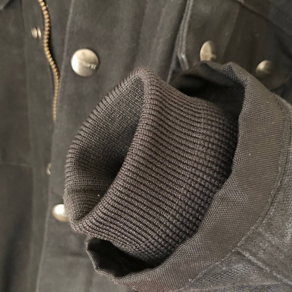 MEN'S SHERPA-LINED UTILITY JACKET - RELAXED FIT - WASHED DUCK - Picture 7 of 12